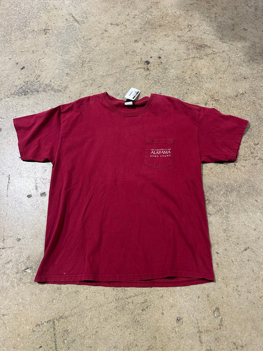 2004 University Of Alabama Bama Bound Tee - Crimson Size XL