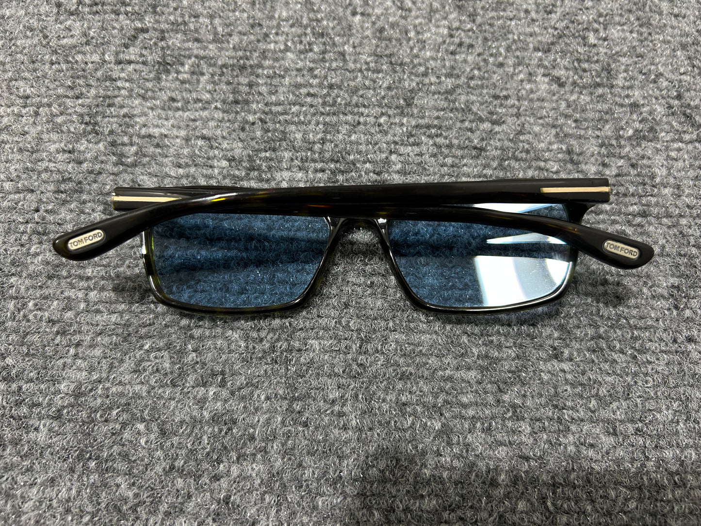Tom Ford Tortoise Clear Glasses - Brown