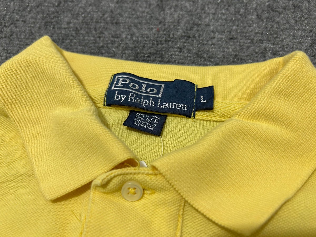 NEW Ralph Lauren Polo Double Pony - Yellow Size Large
