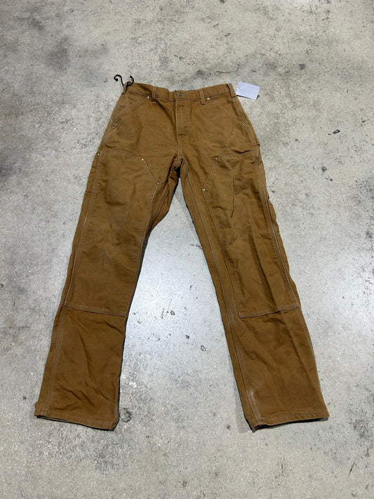 Carhartt Double Knee Pants - Dark Khaki Size 30x32