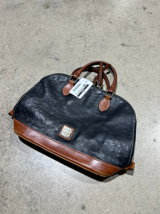 Dooney & Bourke Zip Satchel Handbag - Black