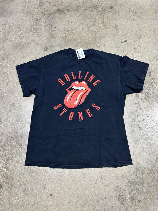 2005 Rolling Stones Toungue Tee - Black Size Medium(con)