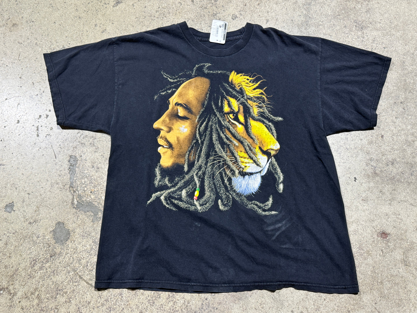 Bob Marley Lebron Tee - Black Size XL