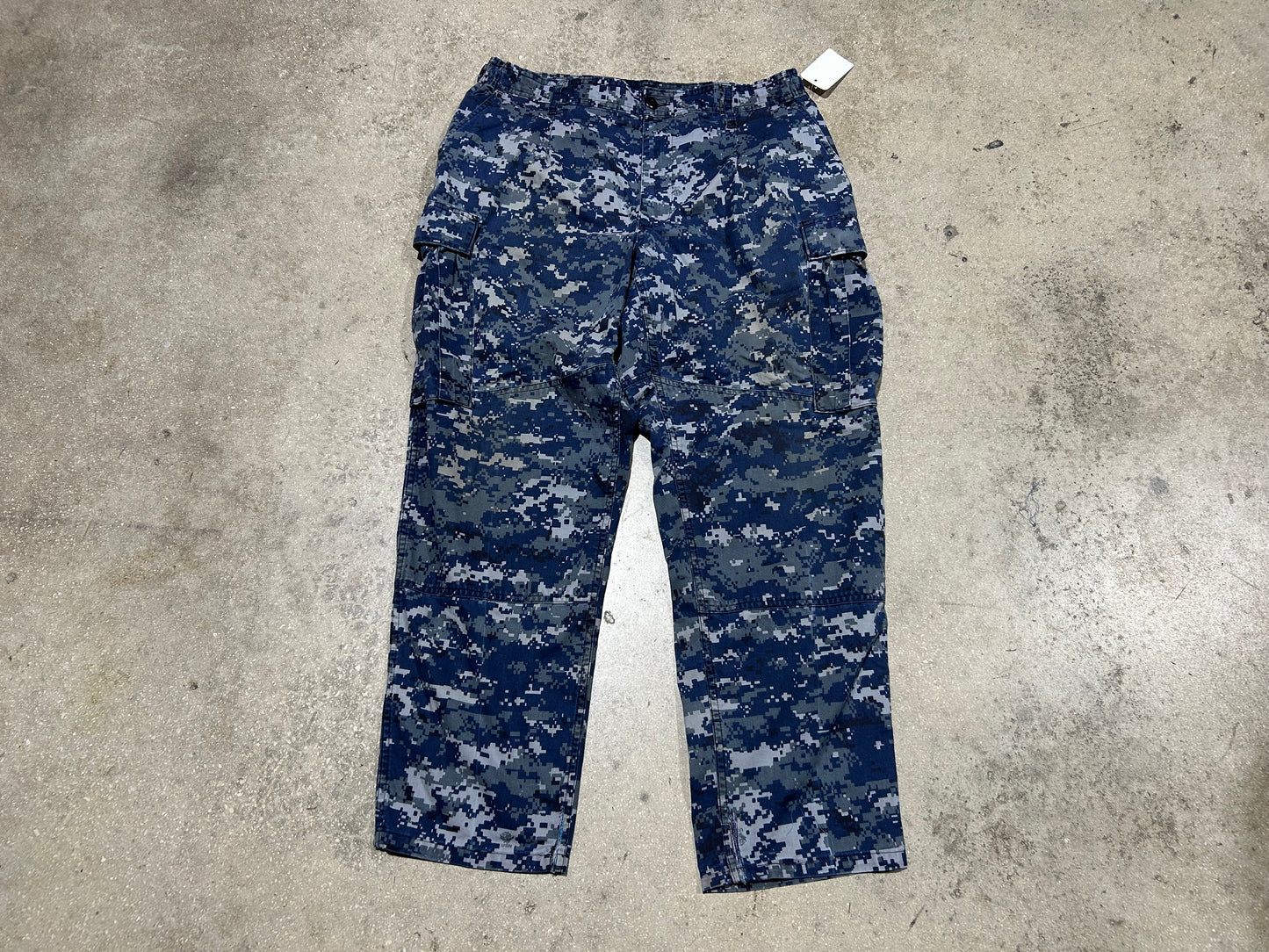 US Navy Combat Digital Camo Pants - Navy Size Large