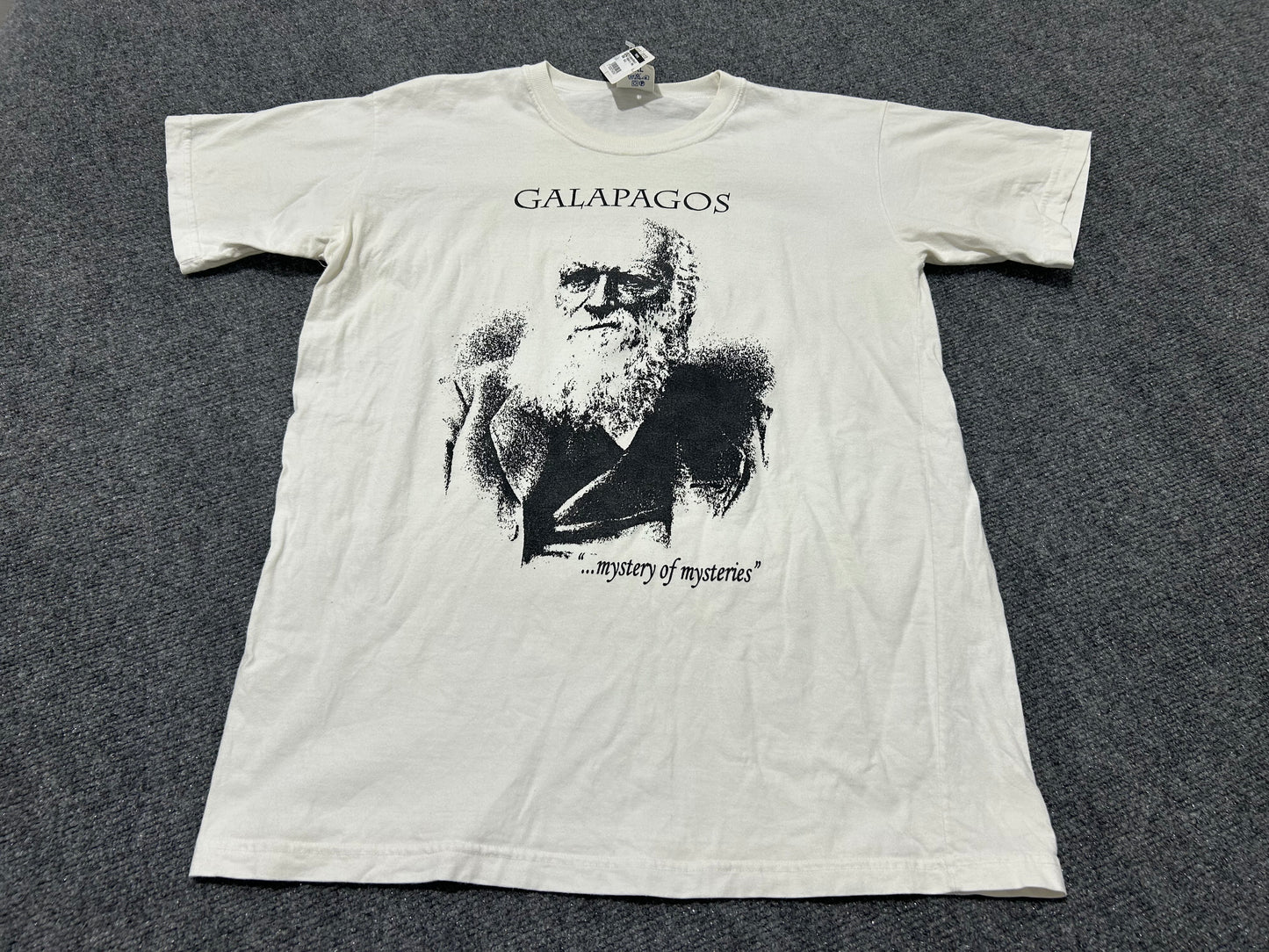 Galapagos Mystery Of Mysteries Tee - White Size XL