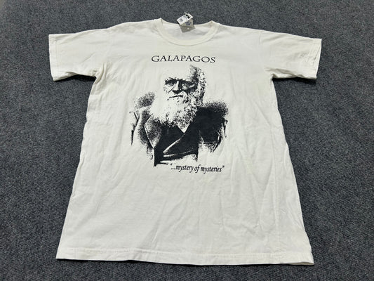 Galapagos Mystery Of Mysteries Tee - White Size XL