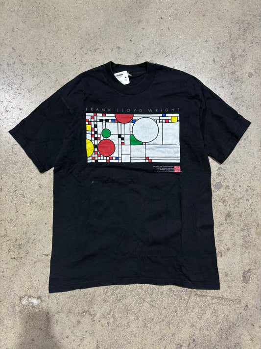 1993 Frank Lloyd Wright Tee - Black Size XL