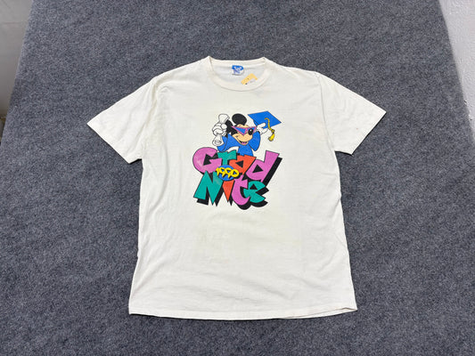 1990 Disney Grad Nite Tee - White Size XL