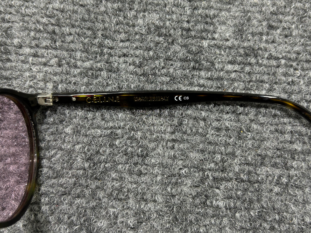Celine Round Glasses - Tortoise