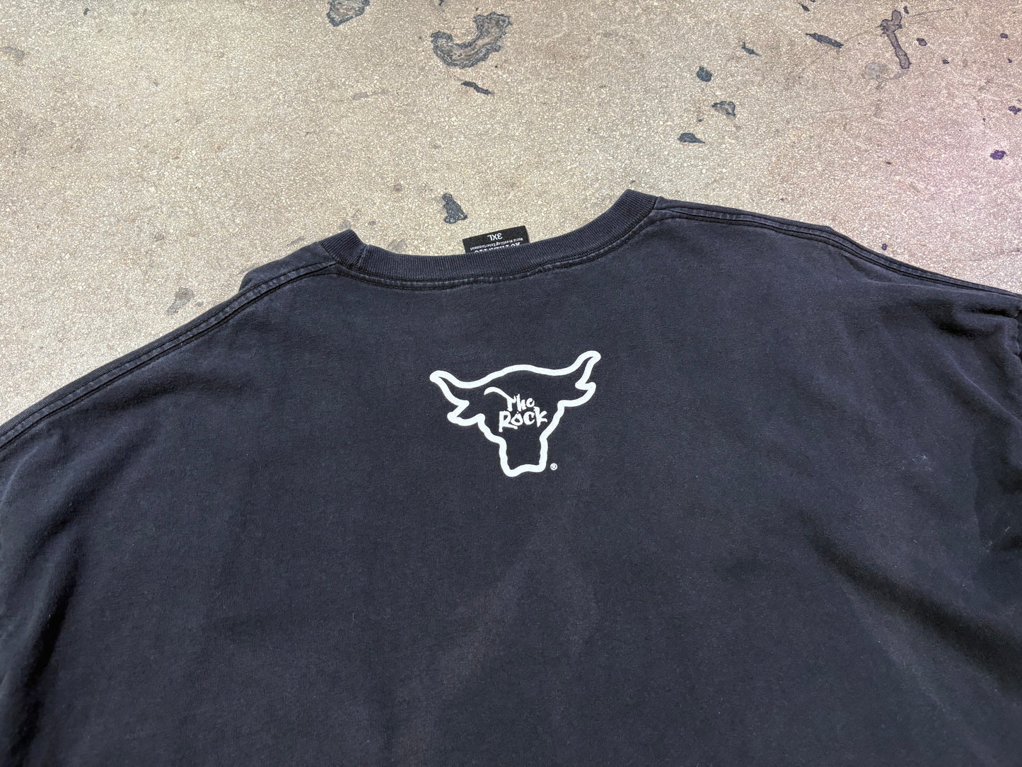2007 The Rock Just Bring It Tee - Black Size 3XL