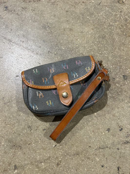 Dooney & Bourke Gretta Pouch - Grey/Brown/Multi