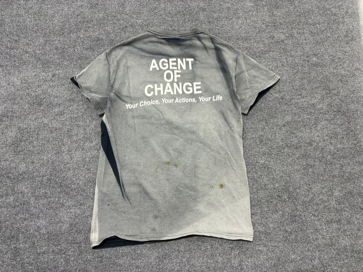 Faded Choose Peace Stop Violence Tee - Black Size Small