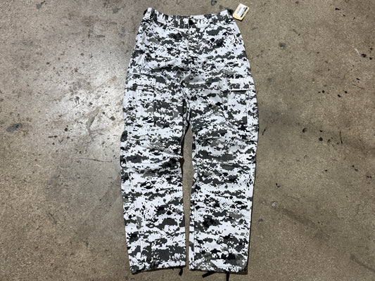 Digi Camo Pants - Black/White Size 29x32