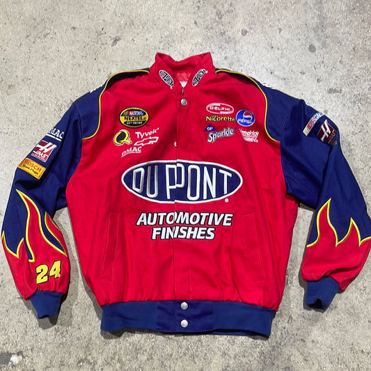 Chase Authentics Jeff Gordon DUPONT Racing Jacket Size Large