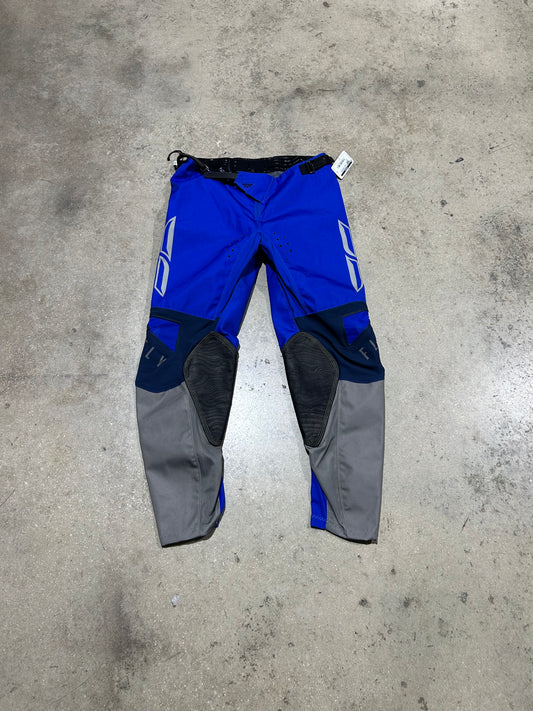 Fly Racing Motocross Pants - Blue Size 34