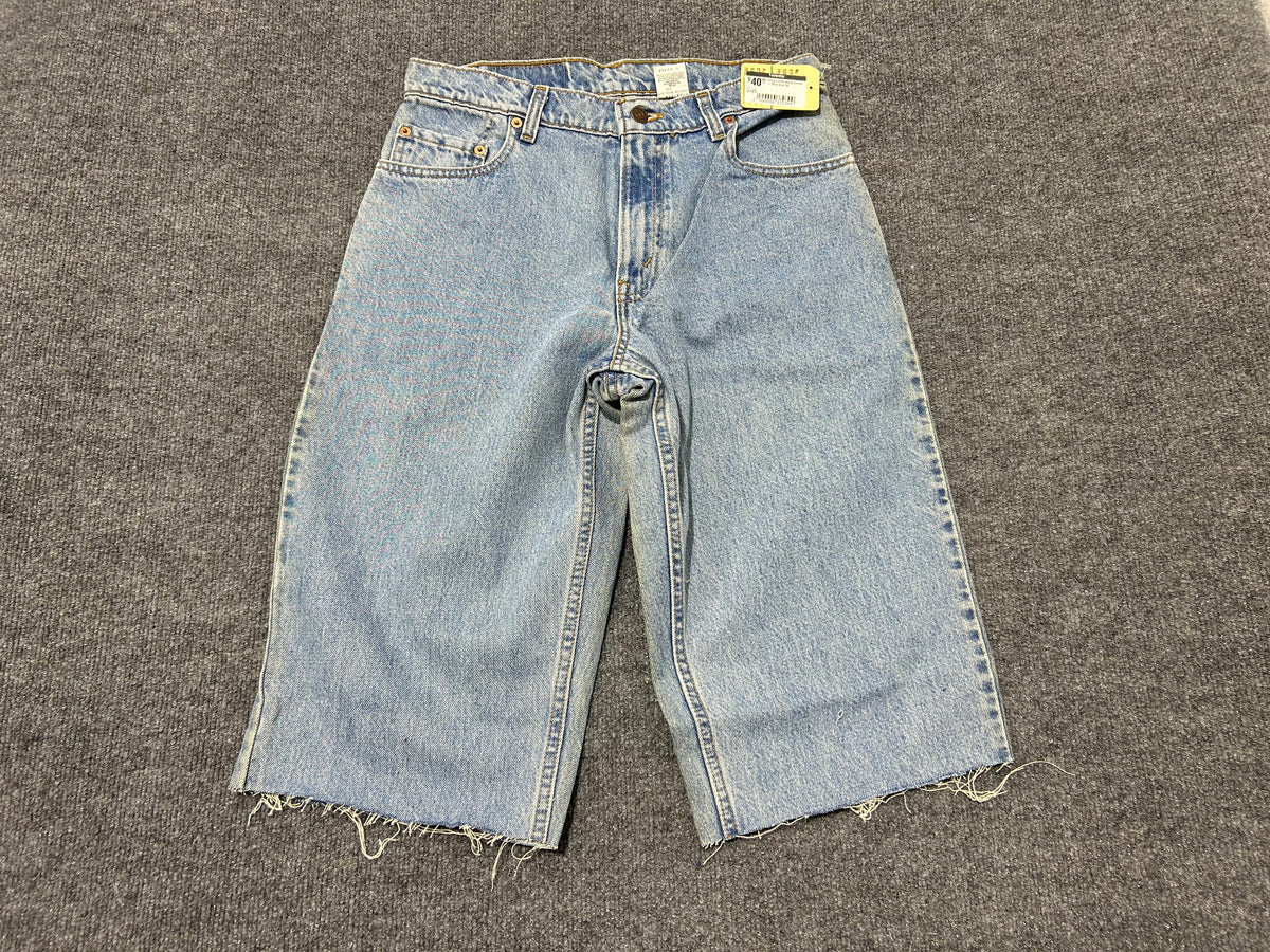 Levis Cutoff Jeans Shorts - Blue Size 30