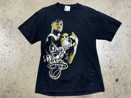 Dwyane Wade Portrait Tee - Black Size Large