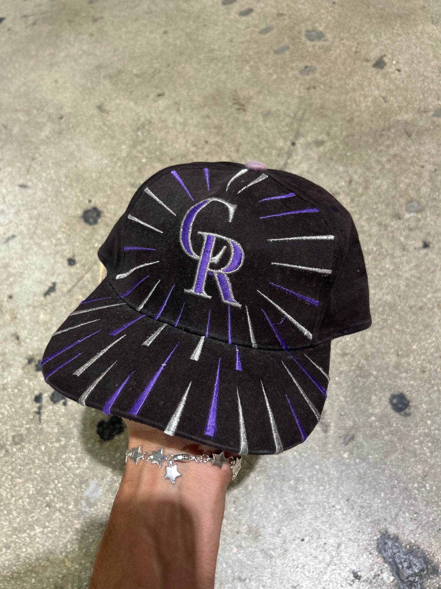 Colorado Rockies Baseball Hat - Black