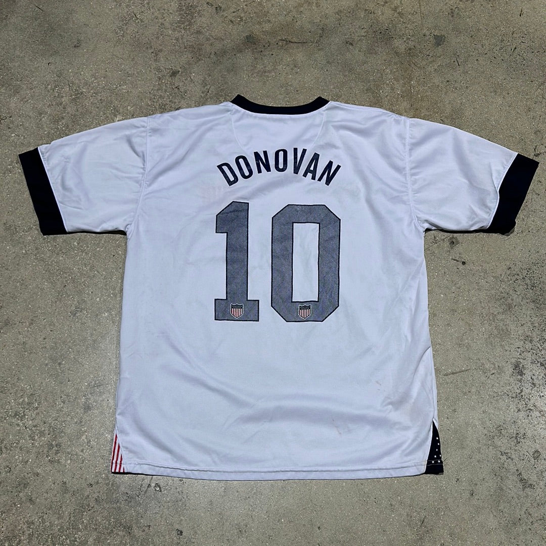 Nike USA National Team Landon Donovan Jersey - White Size Large