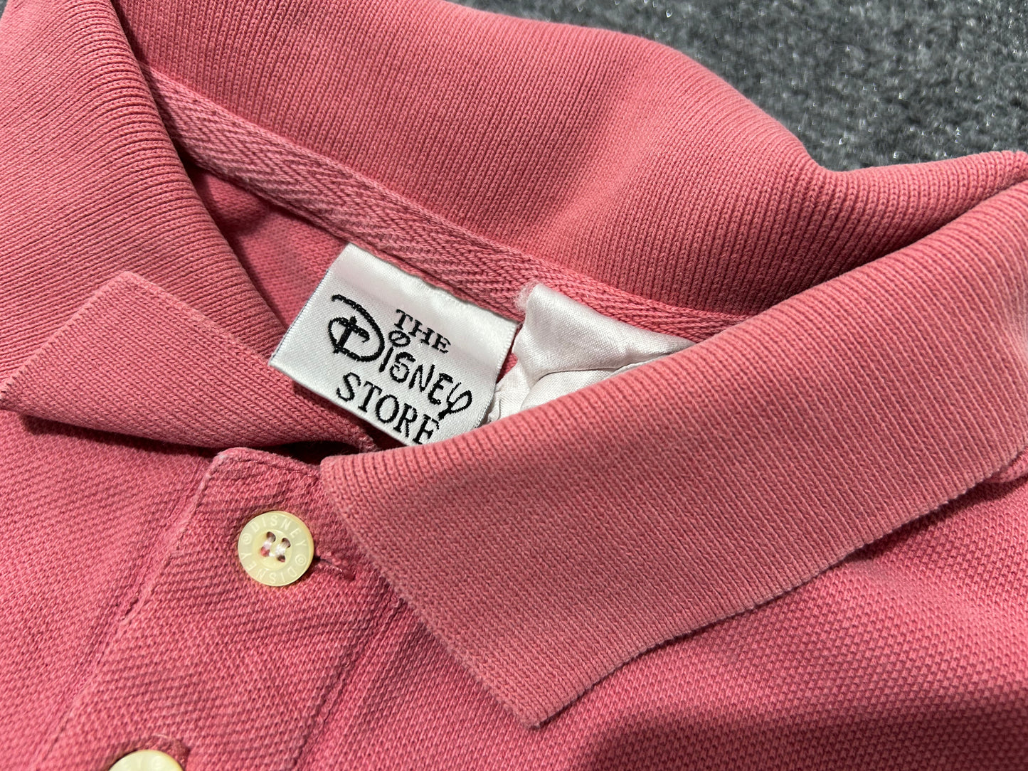 Mickey Mouse Polo Shirt - Pink Size XL