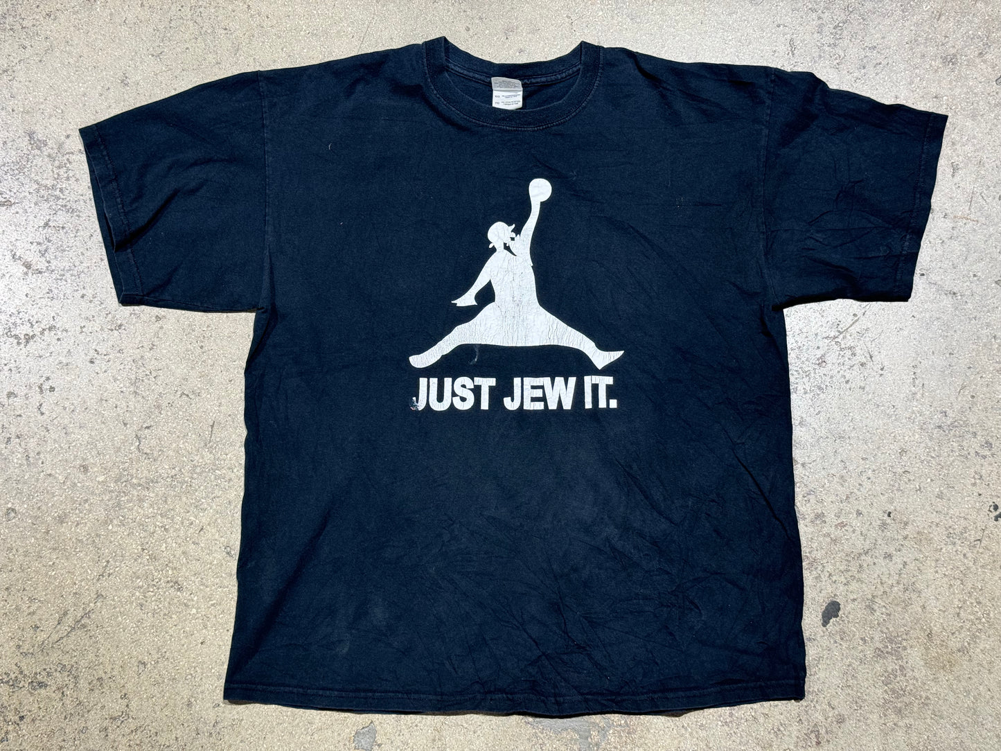 Just Jew It Tee - Black Size XL