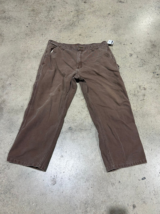 Carhartt Carpenter Pants - Faded Brown Size 40x30