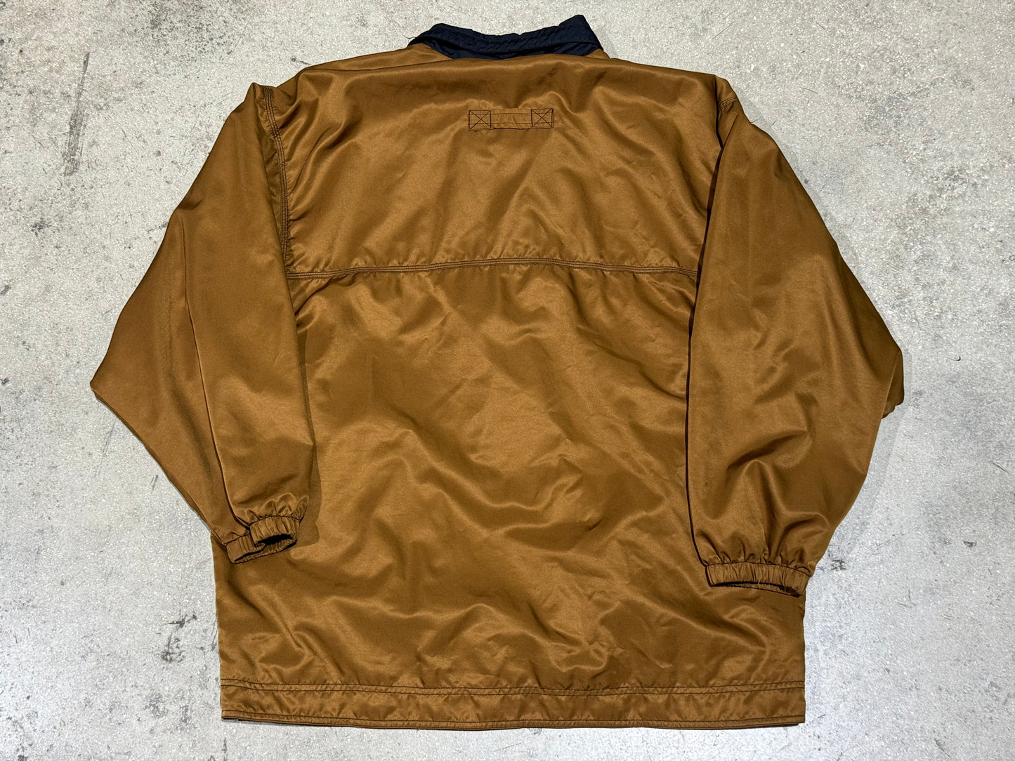 Nike Half Zip Jacket - Copper Size Medium