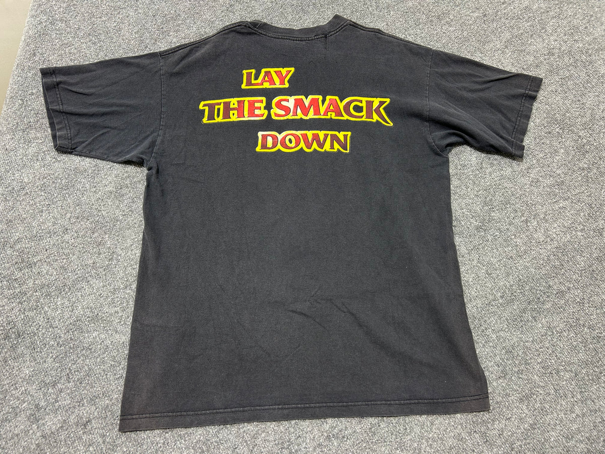 1999 The Rock Hard Cafe WWE Tee - Black Size XL