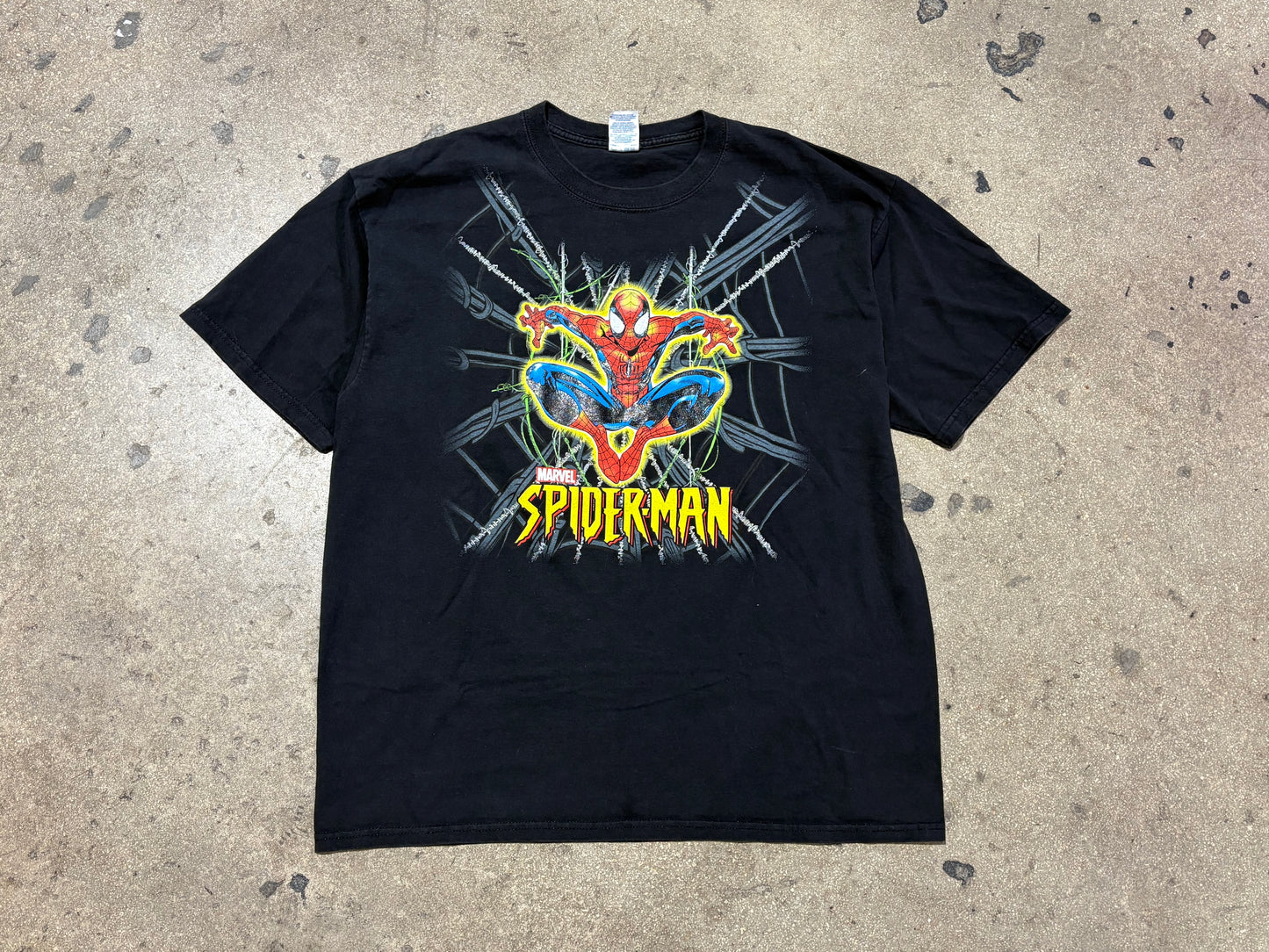 Marvel Spider Man Florida Keys Tee - Black Size XL