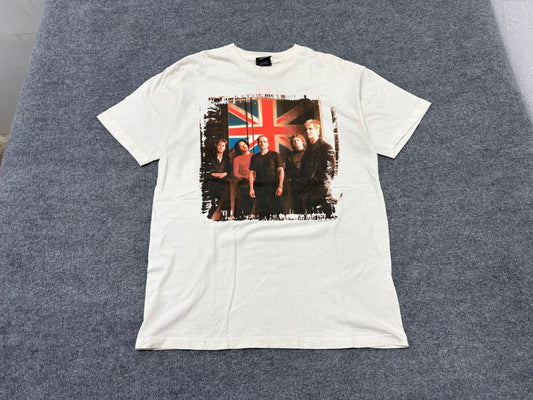 1999 Def Leppard Euphoria Tour Tee - White Size Large