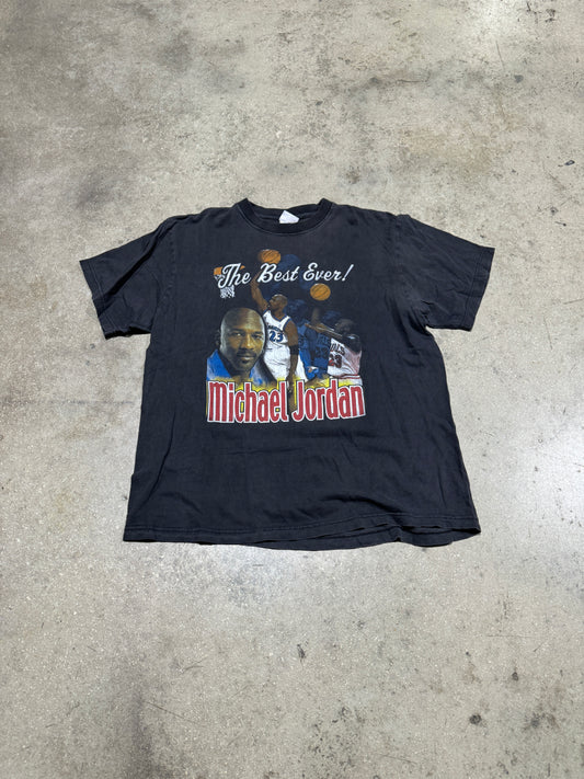 Michael Jordan The Best Ever Tee - Black Size XL