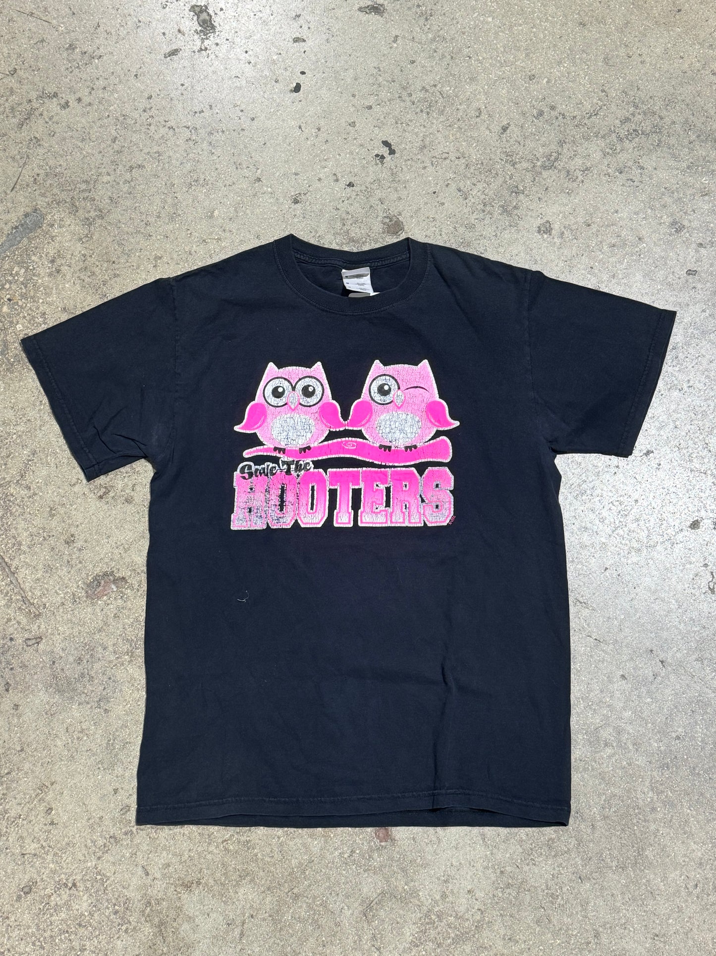 Save The Hooters BCM Tee - Black Size Medium