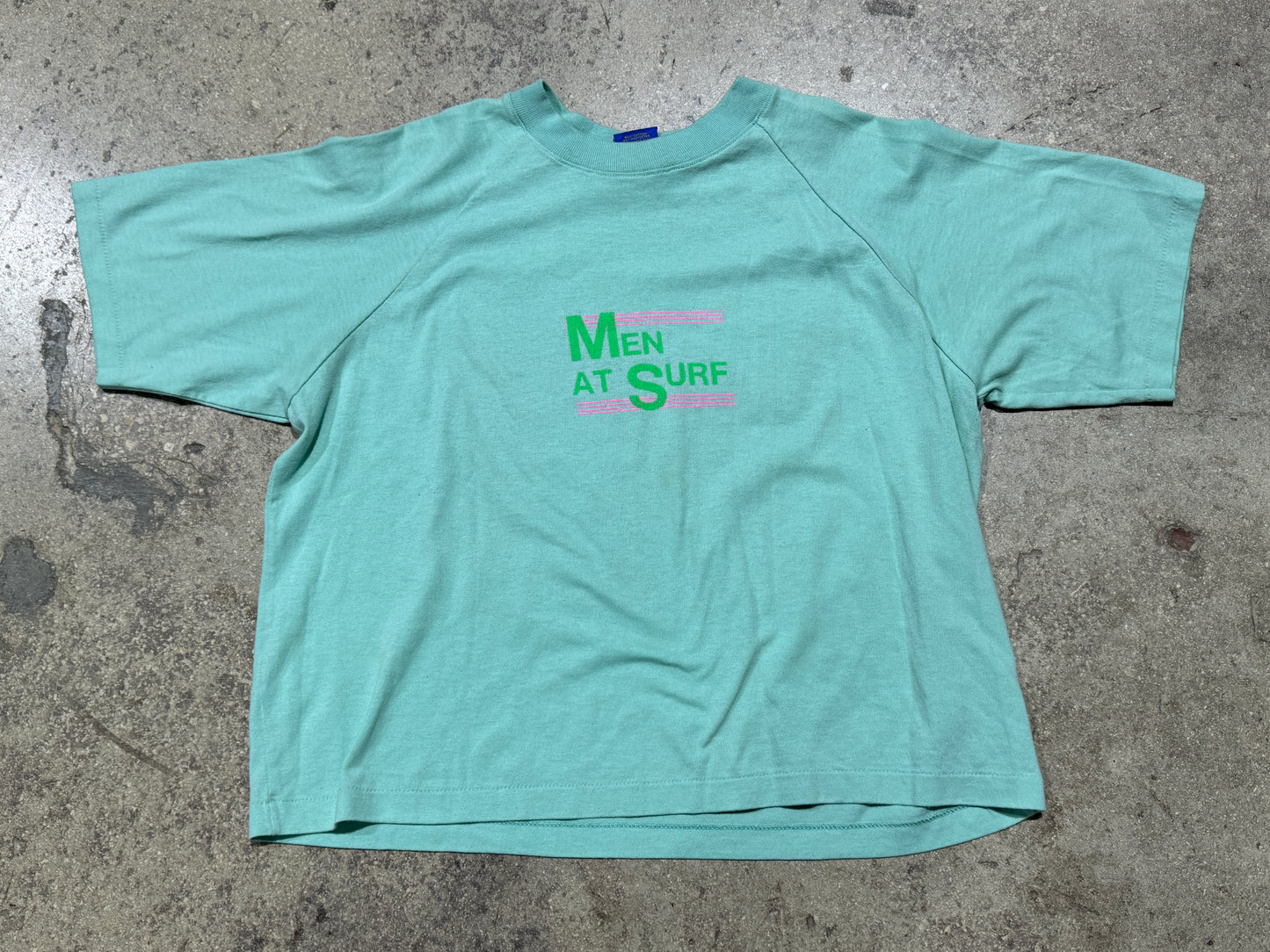 OP Men At Surf Tee - Mint Size Large