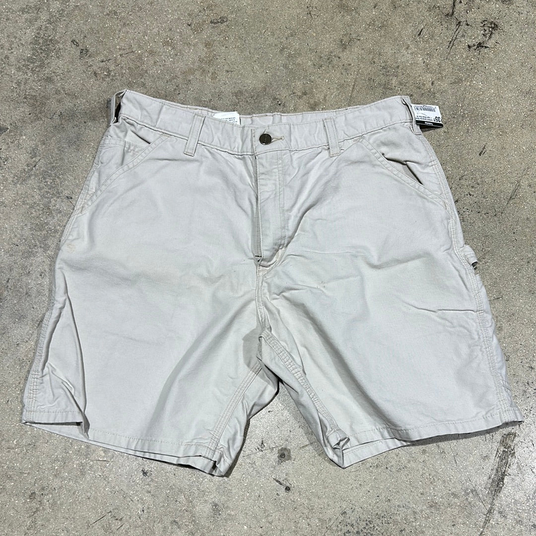 Carhartt Carpenter Shorts - Khaki Size 34