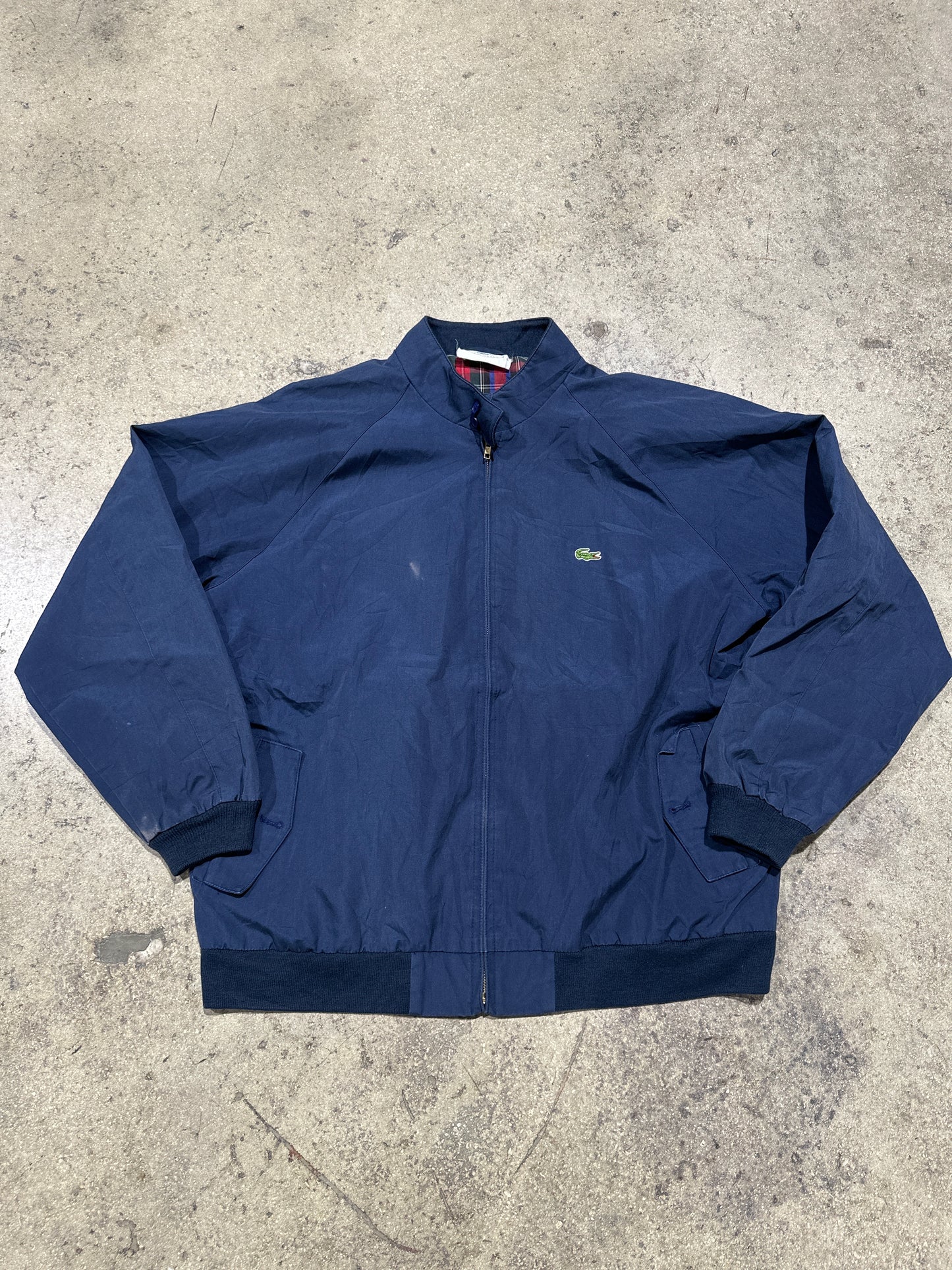 Izod Lacoste Harrington Jacket - Navy Size XL