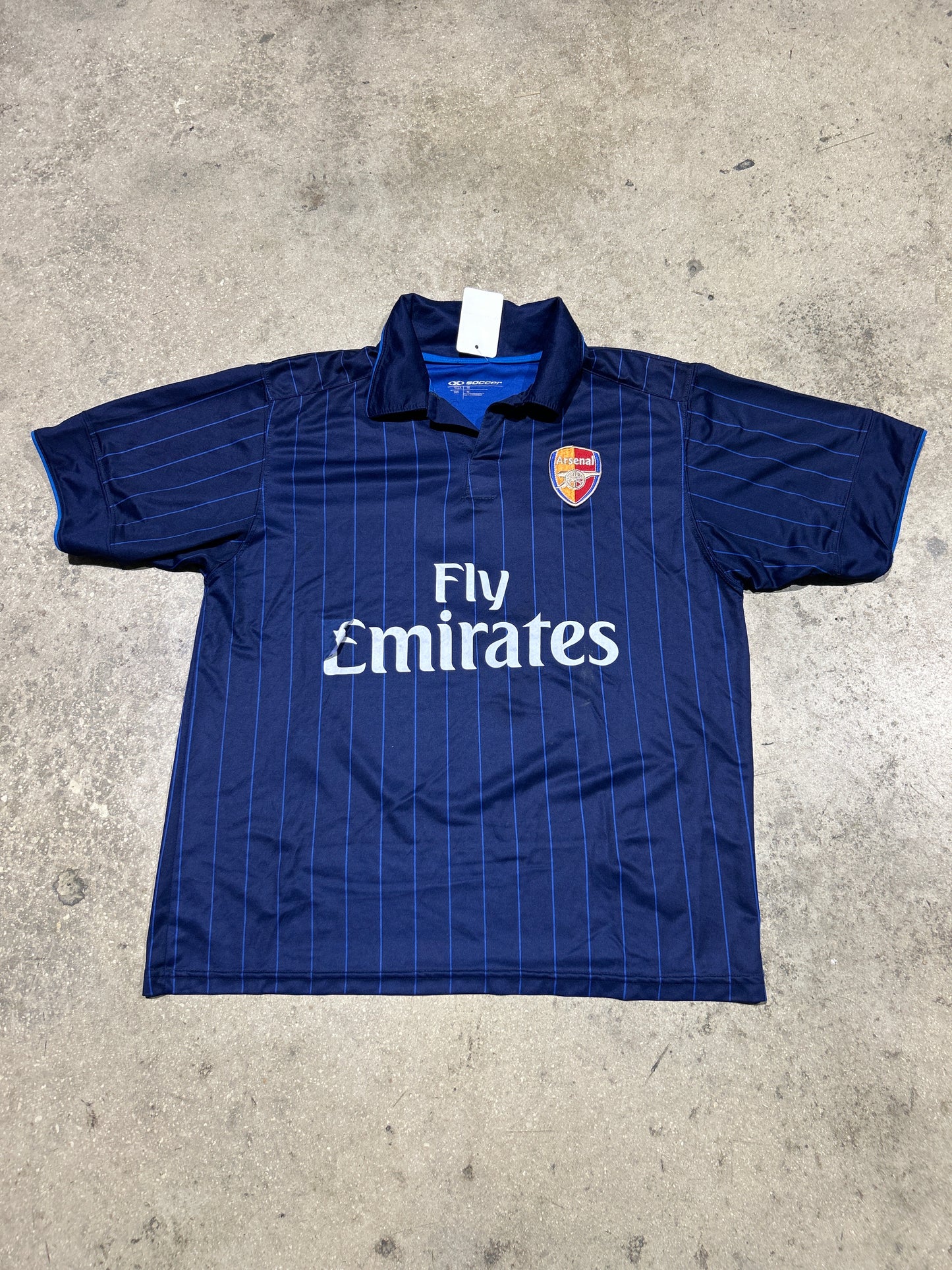 Boot Arsenal Willi #7 Pinstripe Jersey - Blue Size Medium