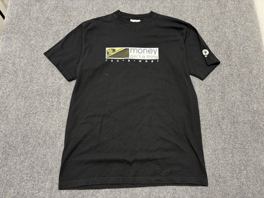 OG Rocawear Money Aint a Thing Tee - Black Size XL
