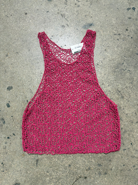Women's Top - Hot Pink Size Medium