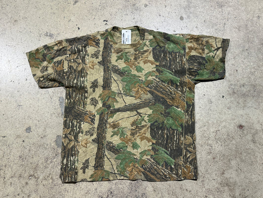 Realtree Tree Camo Tee - Camo Size XL