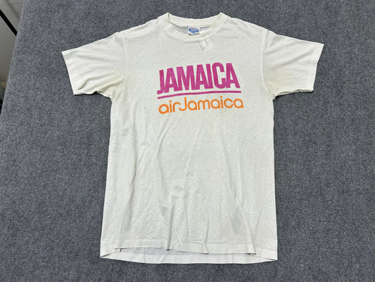 80s Air Jamaica Tee - White Size Large
