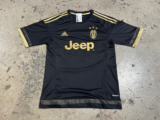Adidas Juventus #3 Chielini Soccer Jersey - Black Size Large