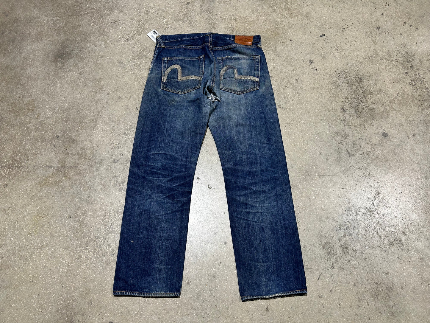Evisu With Yeeks Out Jeans - Blue Size 33