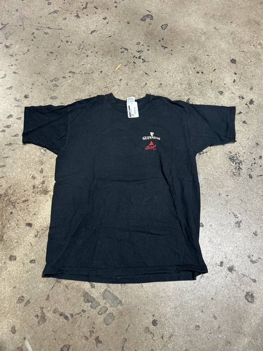 Guinness Beer Tee - Black Size XL