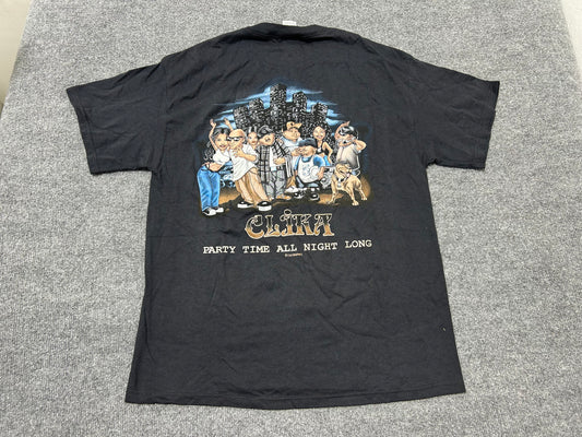 Clika Homies Type Tee - Black Size Large