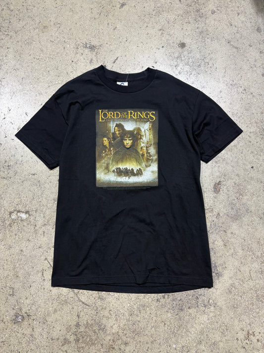 2002 The Lord Of The Rings Hollywood Video Tee - Black Large (20.5 x 28)