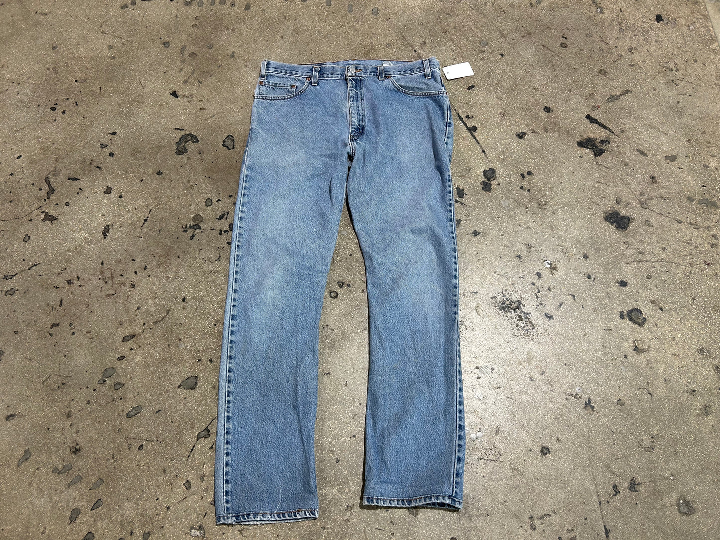 Light Wash Levis 505 Jeans - Blue Size 36x36