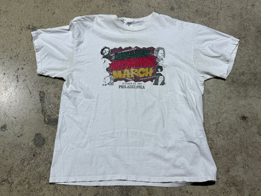 1997 Million Woman March Tee - White Size XL