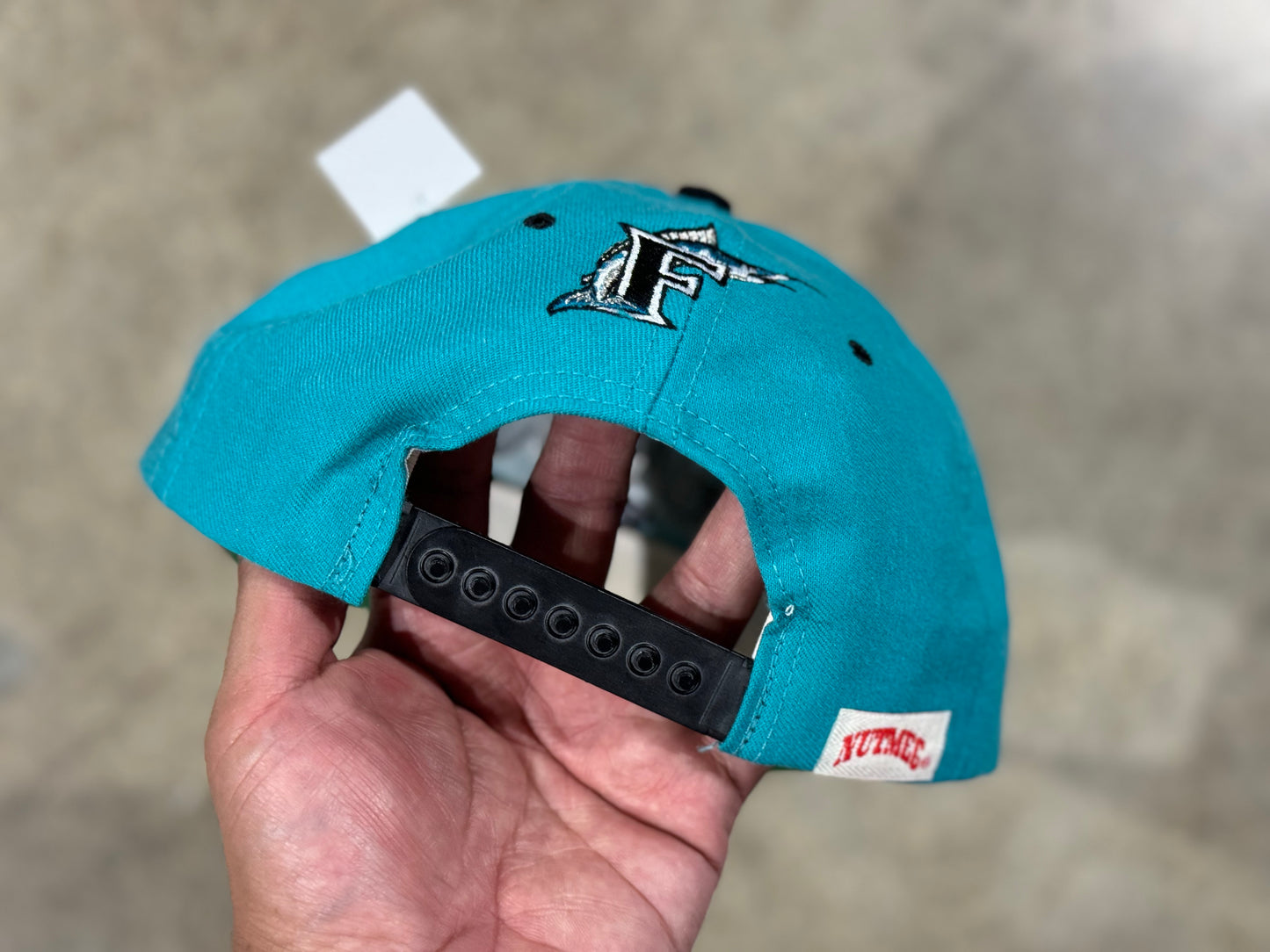 Nutmeg Florida Marlins Jeff Conine #19 Snapback