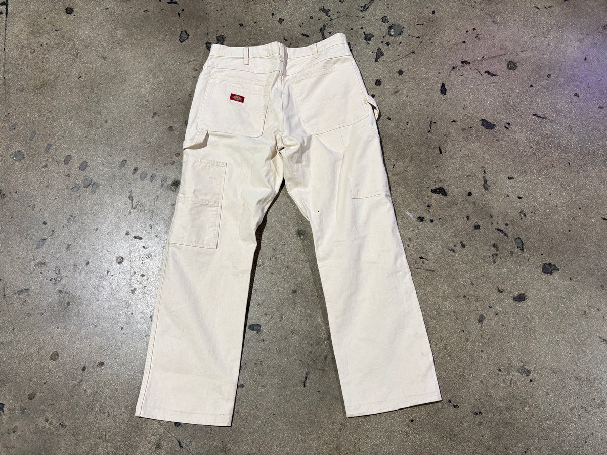 Dickies Carpenter Pants - Cream Size 34 x 30