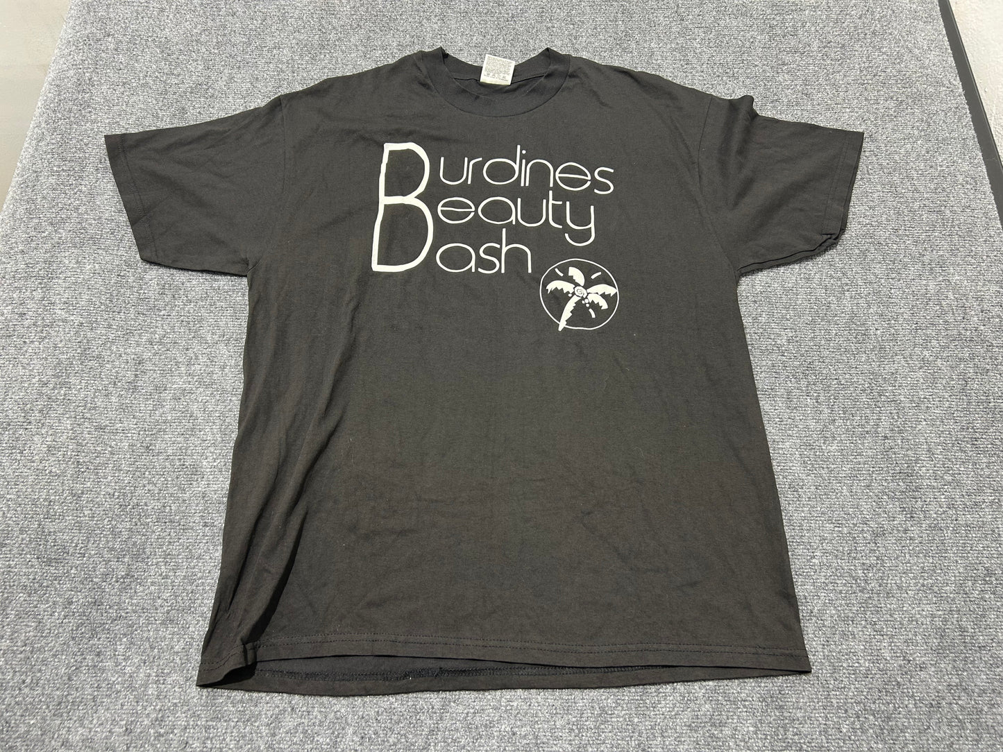 Burdines Beauty Dash Designer Tee - Black Size XL
